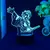Luminária LED 3D Demon Slayer - loja online