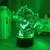 Luminária LED 3D Hunter X Hunter