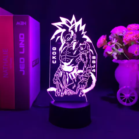 Luminária LED 3D Dragon Ball Manga - comprar online