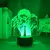 Luminária LED 3D My Hero Academia