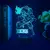 Luminária LED 3D One Piece Wanted na internet