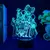 Luminária LED 3D One Piece Piratas - loja online