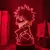Luminária LED 3D My Hero Academia - loja online