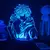 Luminária LED 3D Jujutsu Kaisen Anime