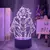 Luminária LED 3D Death Note - loja online