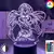 Luminária LED 3D Death Note - loja online