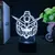 Luminária LED 3D Gundam Anime - loja online