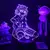 Luminária LED 3D Anime Hunter X Hunter - Geekyner:Roupas e Acessórios Nerds