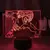 Luminária LED 3D Attack On Titan - loja online
