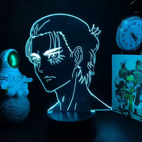 Luminária LED 3D Attack On Titan - comprar online