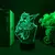 Luminária LED 3D Demon Slayer - Geekyner:Roupas e Acessórios Nerds