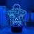 Luminária LED 3D Naruto Anime - Geekyner:Roupas e Acessórios Nerds