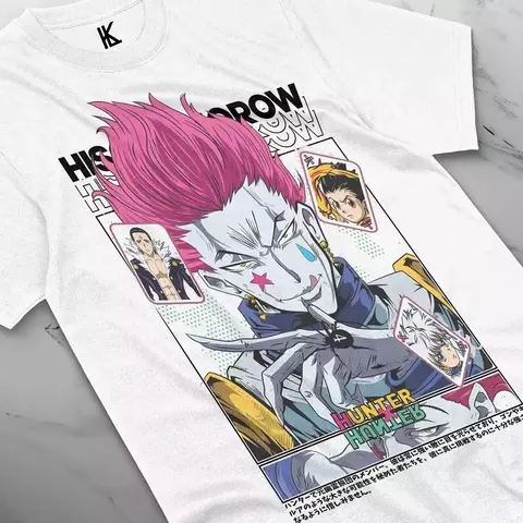 Camiseta Hisoka Hunter X Hunter Unissex 100%algodão - comprar online
