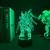 Luminária LED 3D Gundam Anime - comprar online