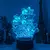 Imagem do Luminária LED 3D One Piece Piratas
