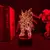 Luminária LED 3D Gundam Anime - Geekyner:Roupas e Acessórios Nerds