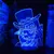 Luminária LED 3D One Piece Piratas - comprar online