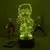 Luminária LED 3D Naruto - loja online