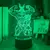 Luminária LED 3D My Hero Academia