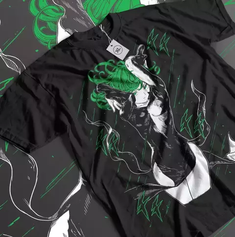 Camiseta Tatsumaki One Punch Man Unissex 100%algodão - comprar online