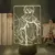 Luminária LED 3D Haikyuu Anime na internet