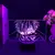 Luminária LED 3D Jujutsu Kaisen
