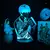 Luminária LED 3D Tokyo Ghoul - comprar online