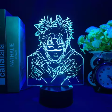 Luminária LED 3D Jujutsu Manga - comprar online