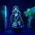 Luminária LED 3D Naruto Anime - Geekyner:Roupas e Acessórios Nerds