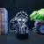 Luminária LED 3D Hunter X Hunter