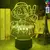 Luminária LED 3D One Piece Piratas - Geekyner:Roupas e Acessórios Nerds