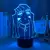 Luminária LED 3D Demon Slayer - loja online