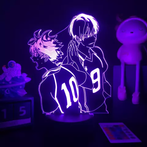 Luminária LED 3D Haikyuu Anime - comprar online