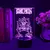 Luminária LED 3D One Piece Wanted - Geekyner:Roupas e Acessórios Nerds