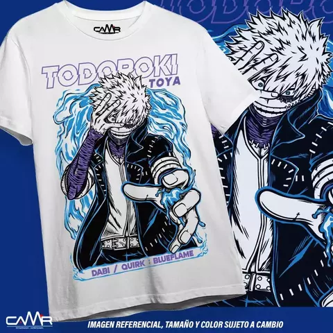 Camiseta Todoroki Boku no Hero Unissex 100%algodão - comprar online