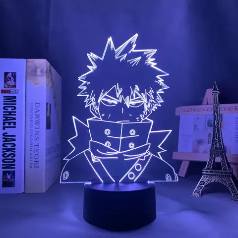 Luminária LED 3D Boku No Hero - comprar online