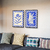 KIT de Posters Fine Art Blue Vibes - comprar online