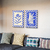 KIT de Posters Fine Art Blue Vibes na internet