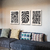 KIT de Posters Fine Art Black Floral na internet