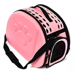 Transportador Para Mascotas Rosa - New Halow