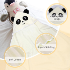 Imagen de OFERTA 2X1 Toallon con Capucha de Panda Infantil