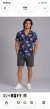 Camisa Masculina Floral Estampada Manga Curta Casual Verão Floral - comprar online