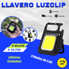 LLAVERO LUZCLIP