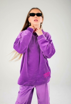 PANTS PLUSH LILA