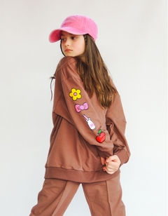 BUZO RUSTICO KITTY CHOCO - comprar online