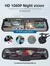 Jansite 10 polegadas 4k ou 1080p carro dvr câmera traseira dianteira tela de to na internet