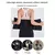 Modelador de corpo feminino, cinta modeladora, suporte para as costas, suor, cin - loja online
