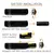 Lanterna super mini led uv 9, luz ultravioleta preta, super mini lanterna de alu - comprar online