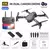 E88 Pro WiFi FPV Drone para Crianças, Grande Angular, HD, 4K, Câmera 1080P, Al