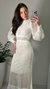 Vestido longo rendado